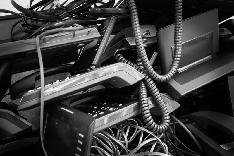 Electronic Waste Sculpture